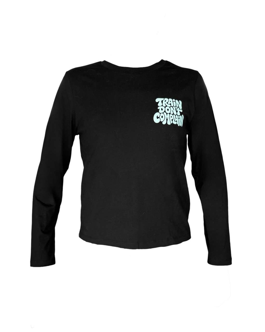 Svart Långärmad T-shirt – Run for the Blind Cross