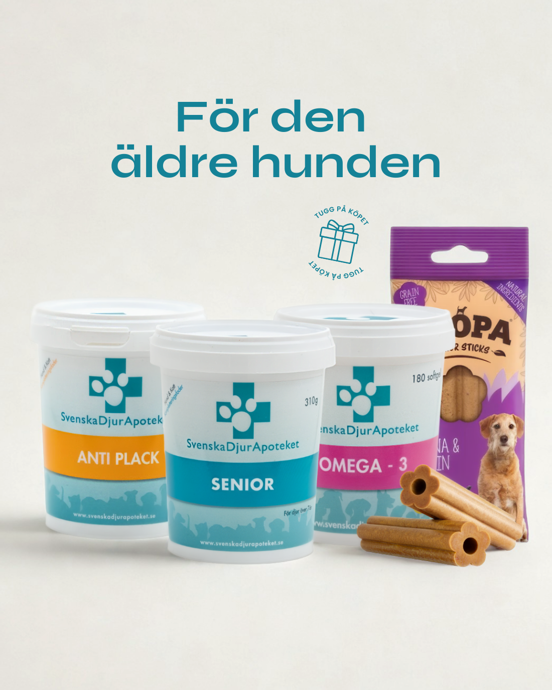 Paket för den äldre hunden