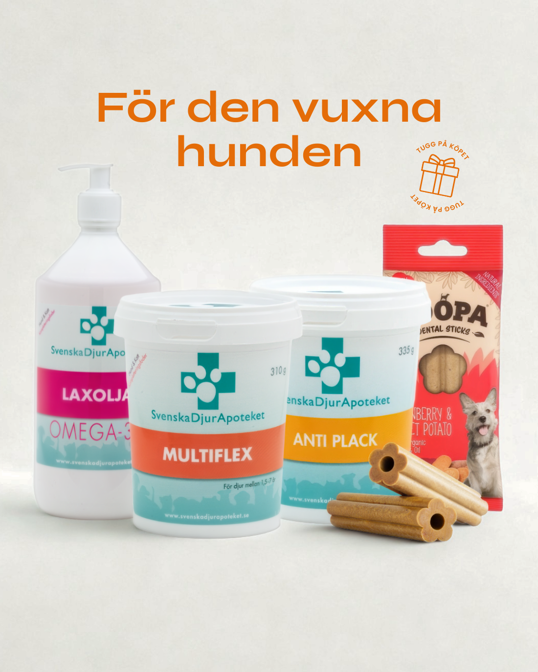 Paket för den vuxna hunden