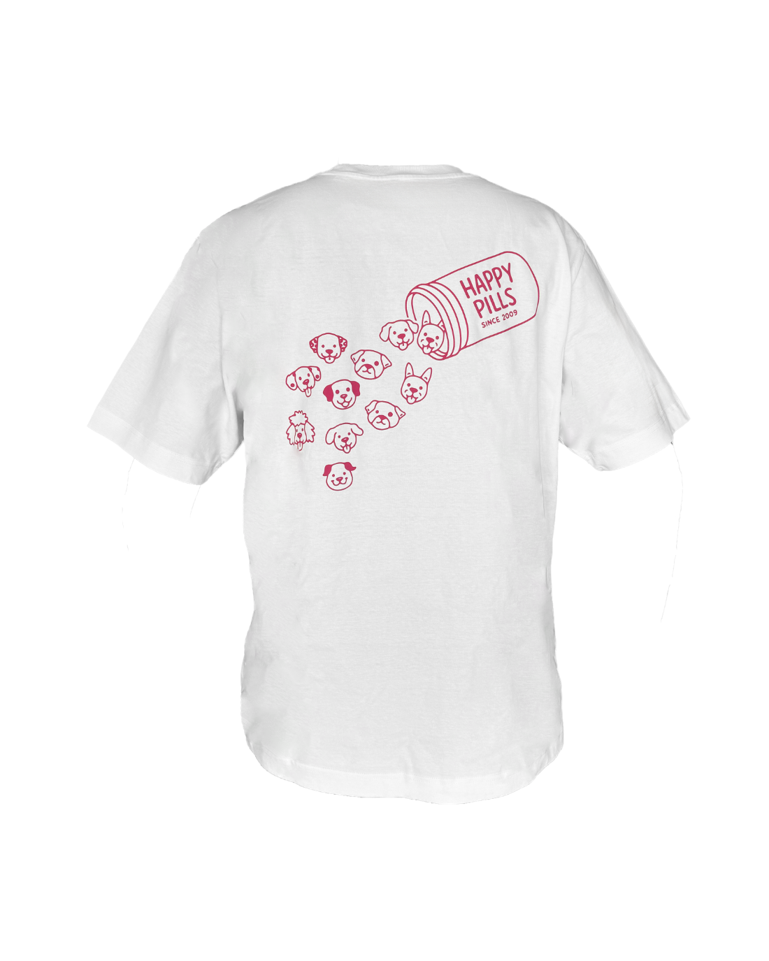 Vit T-shirt – Happy Pills
