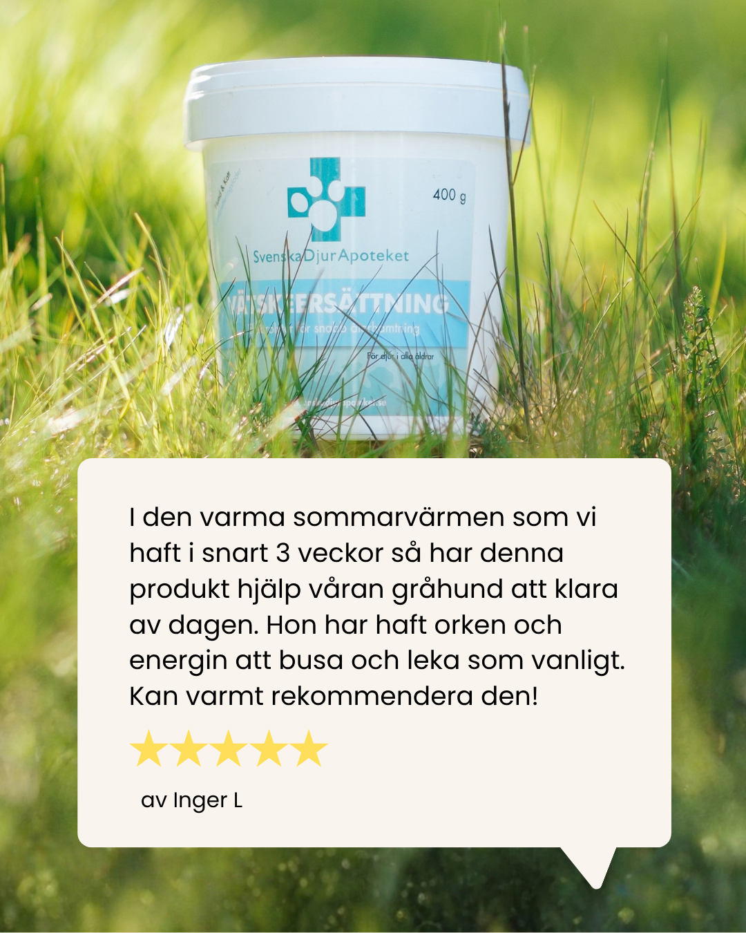 Vätskeersättning 400g