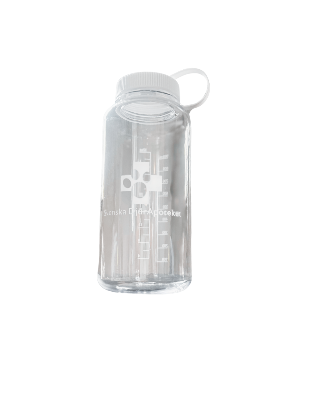 Vattenflaska logo clear