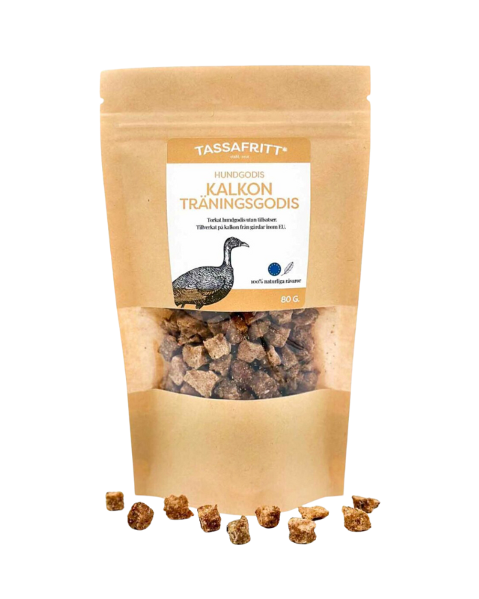 Tassafritt Kalkongodis 80g - Svenska DjurApoteket