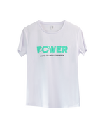 Power t-shirt vit – unisex - Svenska DjurApoteket